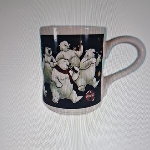 Coca Cola Mug with Polar Bears - Red and White